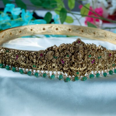 Antique Temple Lakshmi Vaddanam (Hipbelt)