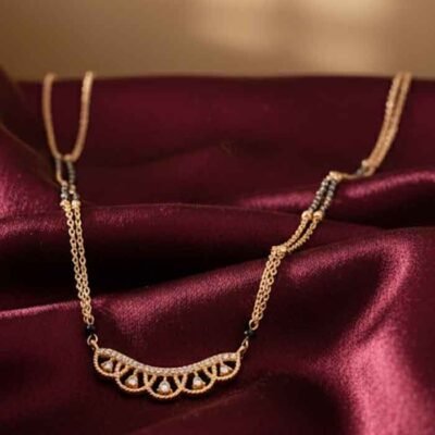 Long Chain Minimalist Arc Mangalsutra