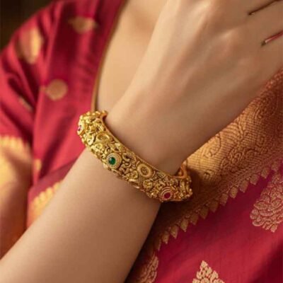 Antique Temple Design Kada Bangle